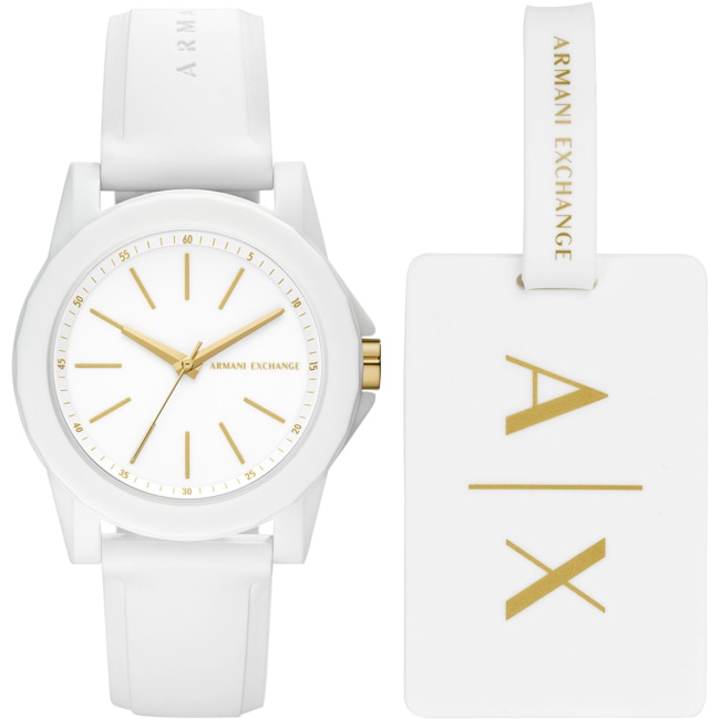 Armani Exchange Lady Banks Weiss Set - AX7126