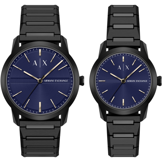 Armani Exchange Lexon Black / Blue Set - AX7179SET