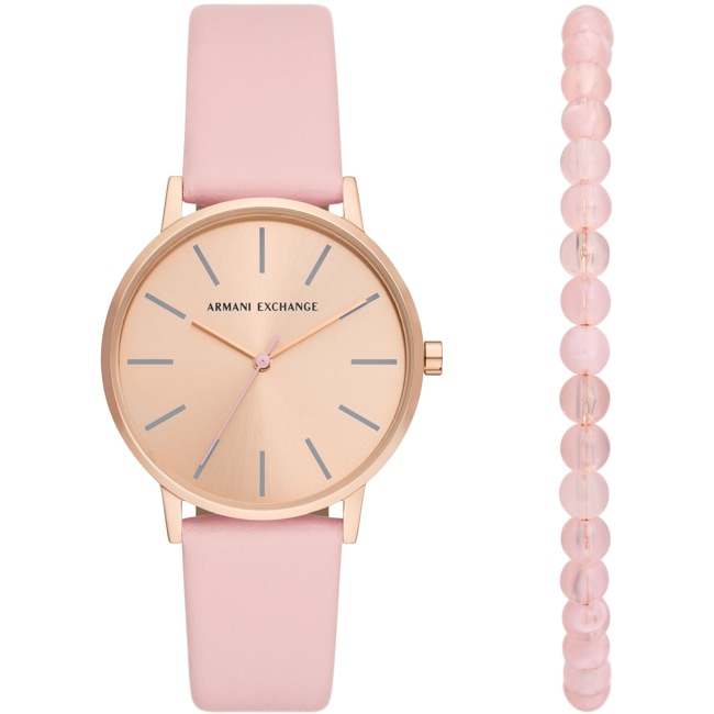Armani Exchange Lola 36 Rose / Pink Set - AX7150SET