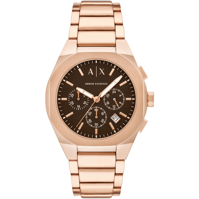Armani Exchange Rafael Chronograph Rosé / Braun 42mm - AX4188