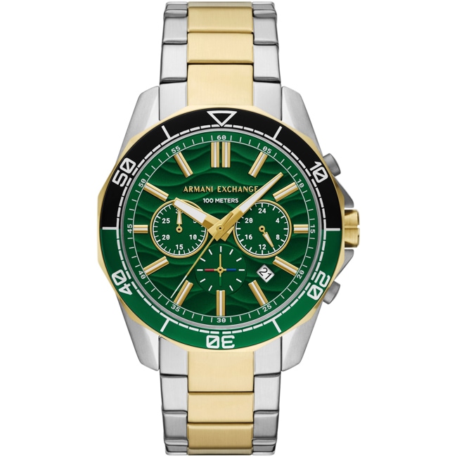 Armani Exchange Spencer Chronograph Bicolor / Grün 44mm Armani Exchange Spencer Chronograph Bicolor / Grün 44mm - AX1966