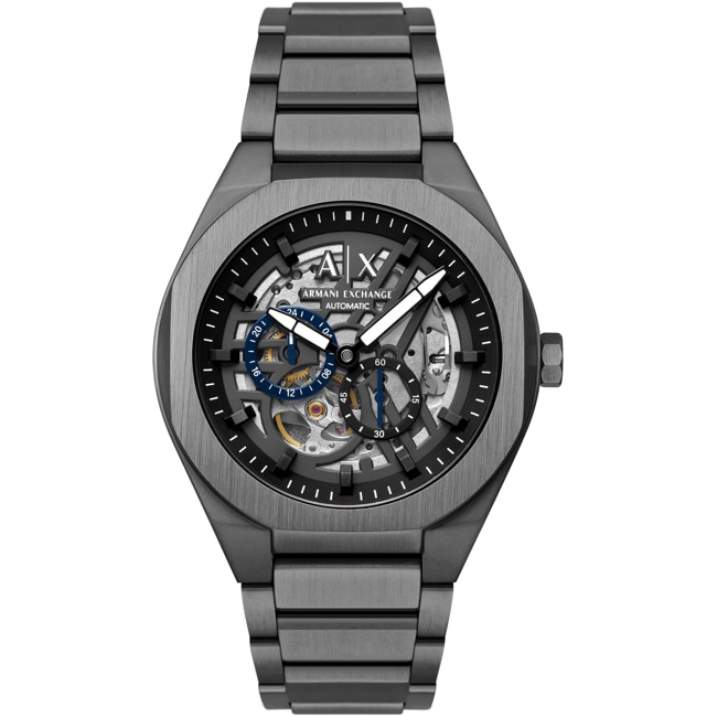 Armani Exchange Sync Automatik 44mm Grau - AX4195