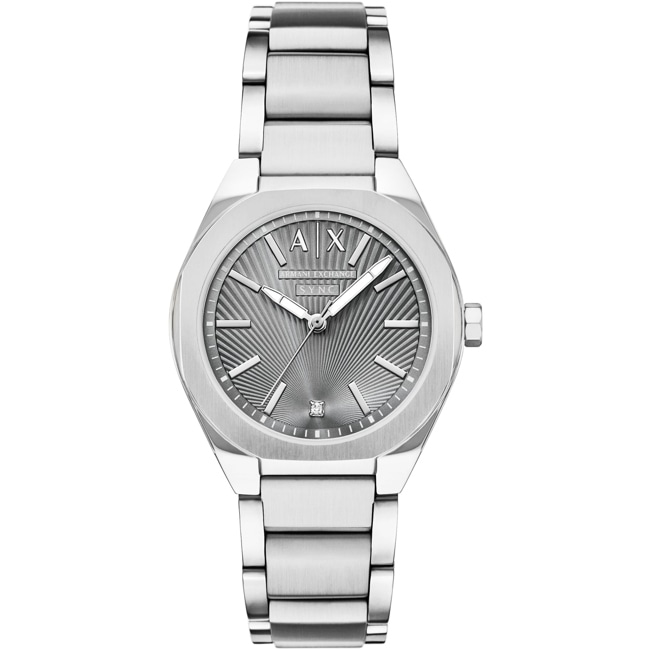 Armani Exchange Sync en acier 36mm Argenté - AX6030