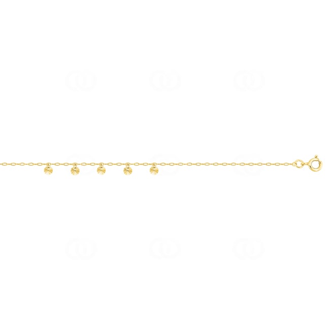 Armband 375/9 K Gelbgold Fantasie - 497234.00