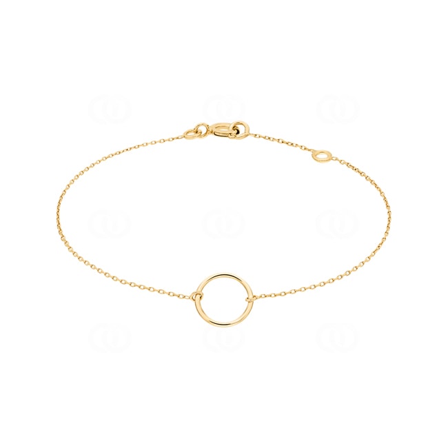 Armband 375/9 K Gelbgold Kreis - 9K7768