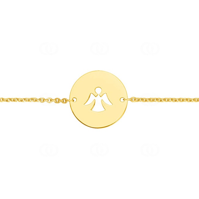 Bracelet 750/18 K Yellow Gold Angel - 7717.3-14
