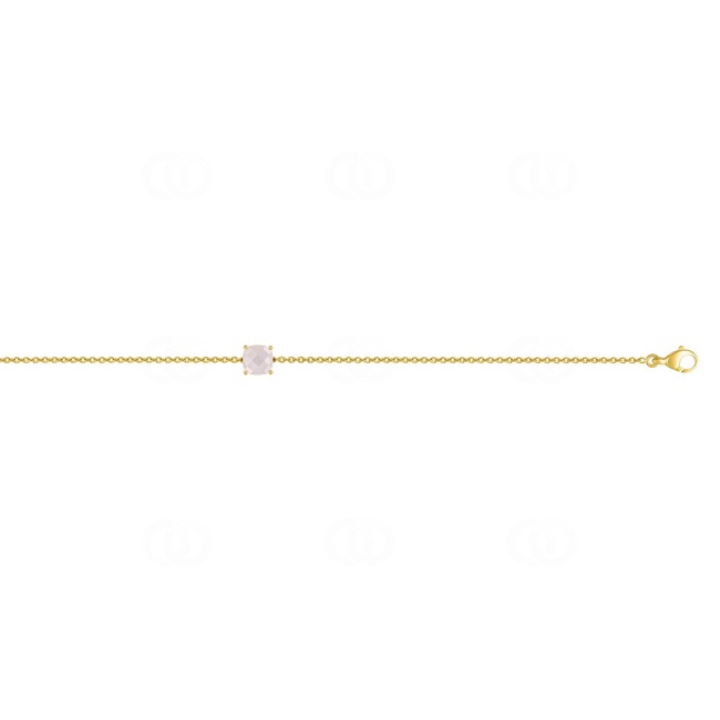 Armband 750/18 K Gelbgold mit Mondstein - J40001.M0