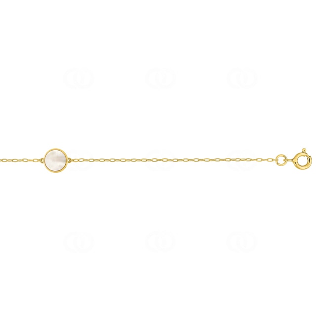 Bracelet 750/18 K Yellow Gold with Mother of Pearl - 4.7154.00
