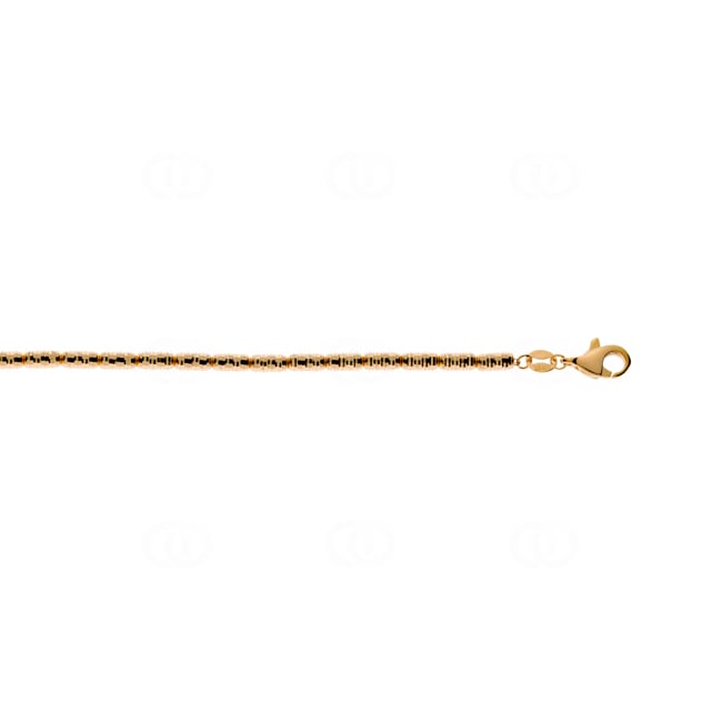 Armband 750/18 K Gelbgold Tubes geschliffen - BGO119119