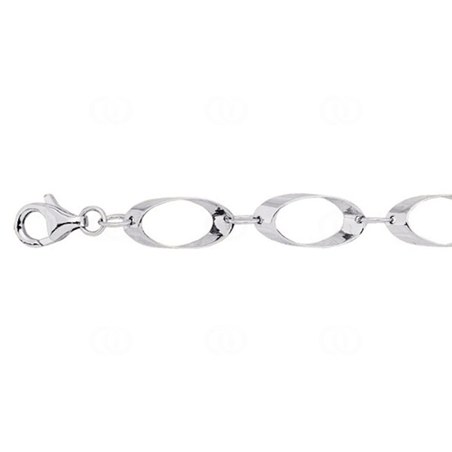 Armband 750/18 K Weissgold 18cm - 7833GR-18