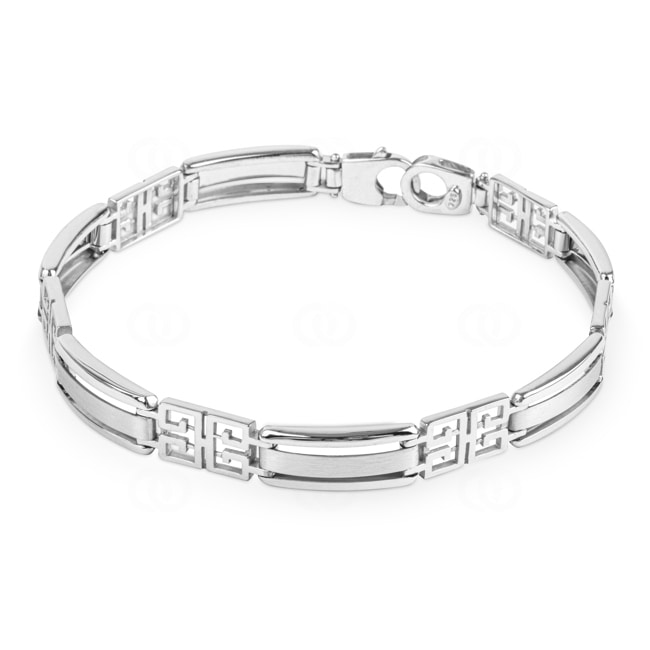 Bracelet 925 Silver 7.6mm - 21cm Bracelet 925 Silver 7.6mm - 21cm - AR-0003-SI