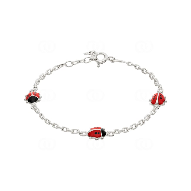 Bracelet argent 925 rhodié Coccinelle 14cm - 333189