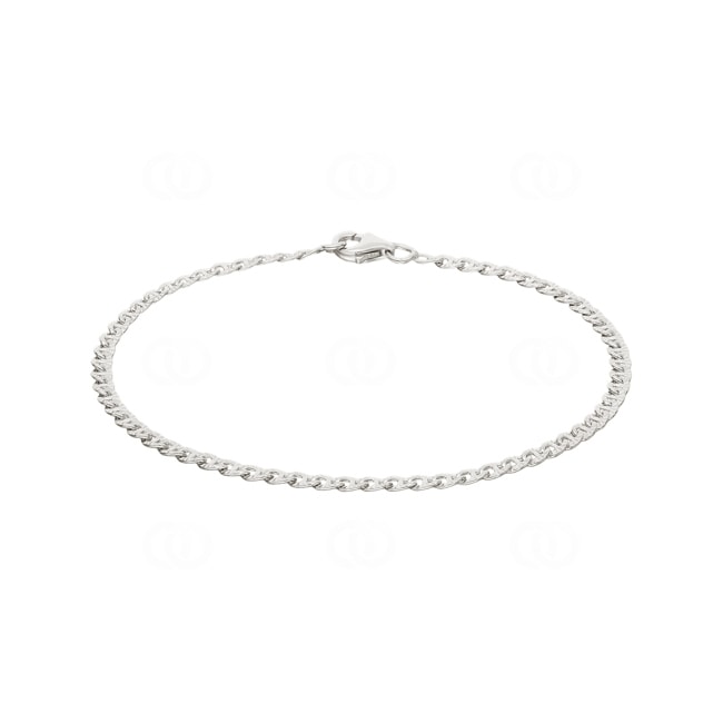 Bracelet Argent 925 rhodié 18cm - 301894B