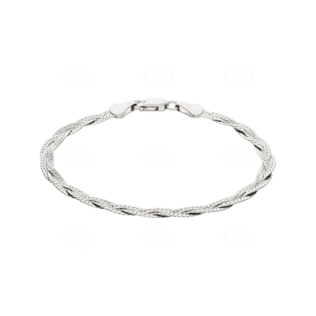 Bracelet Argent 925 rhodié 19cm - 331070B