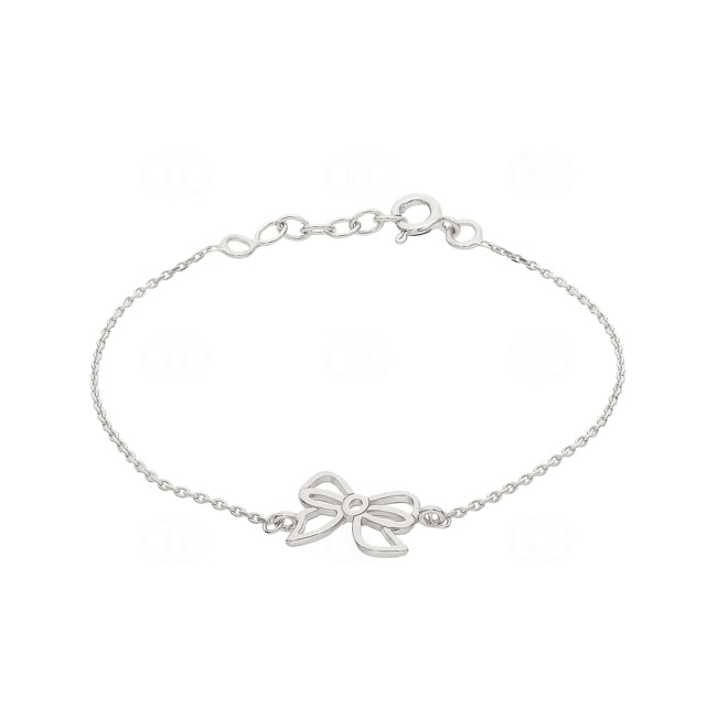 Bracelet Argent 925 rhodié 19cm, Boucle - AABT4318