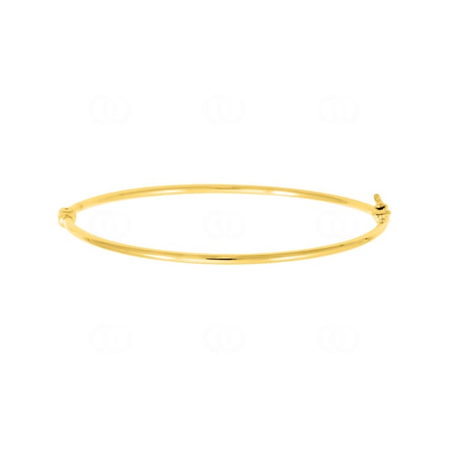 Oval Bangle 375/9 K Yellow Gold 2.0mm - 9K321.1