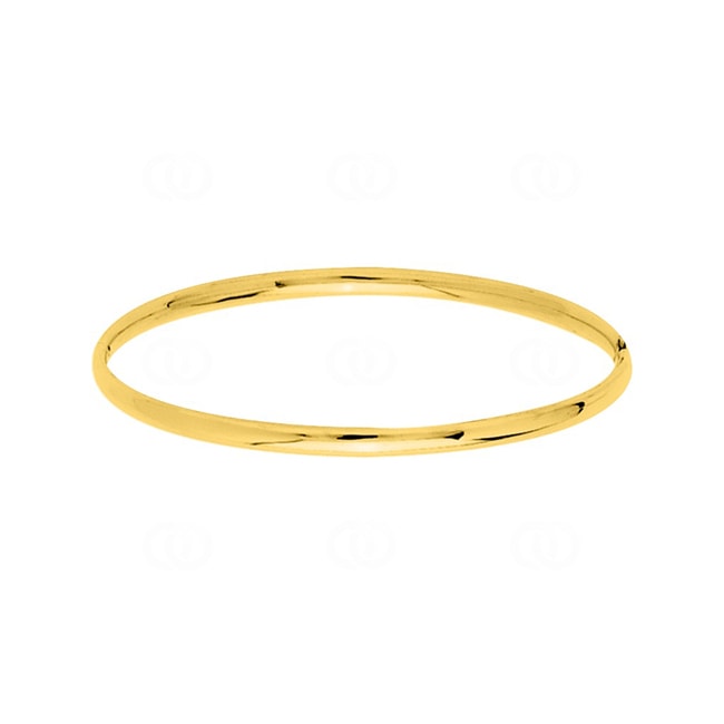 Armreif oval 375/9 K Gelbgold 3.0mm - 640012