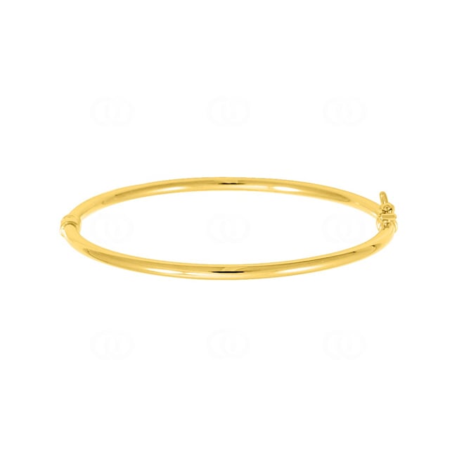 Oval Bangle 375/9 K Yellow Gold 3.0mm - 9K352.1