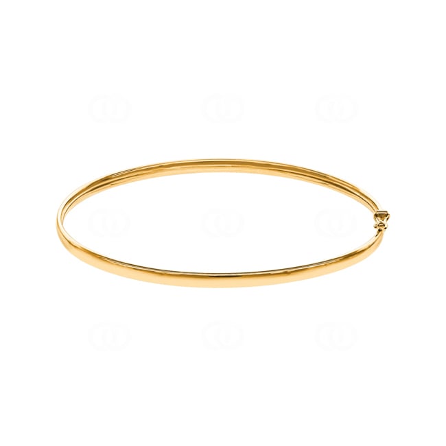Armreif oval 750/18 K Gelbgold 3mm - 54x60mm - 376.3PM