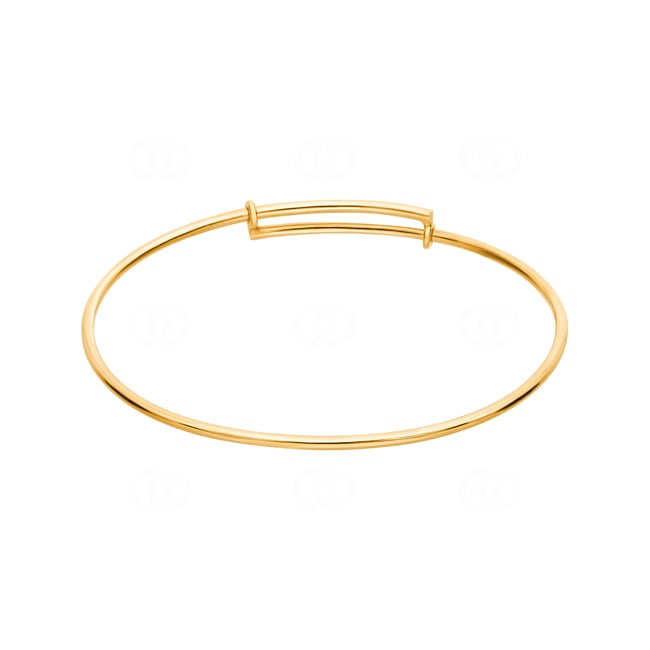 Oval Bangle 750/18 K Yellow Gold - 42x52mm - 358M8
