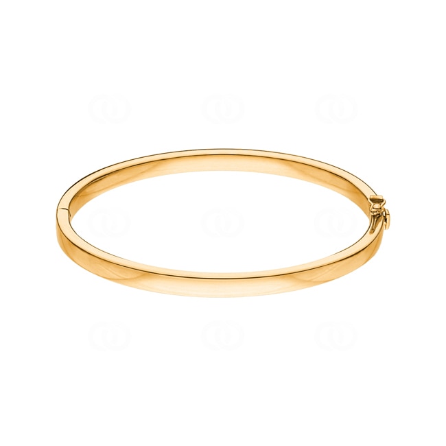 Armreif oval 750/18 K Gelbgold 5mm - 52x62mm - 371.5