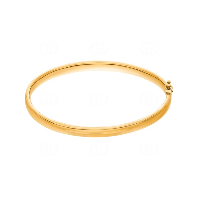 Armreif oval 750/18 K Gelbgold 5mm - 54x60mm - 376.5PM