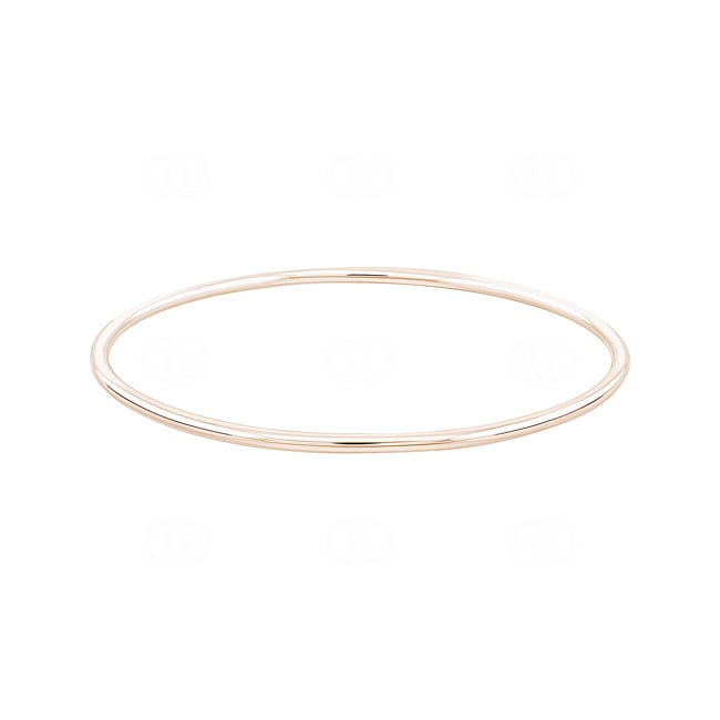 Armreif rund 750/18 K Roségold massiv - 358.245R