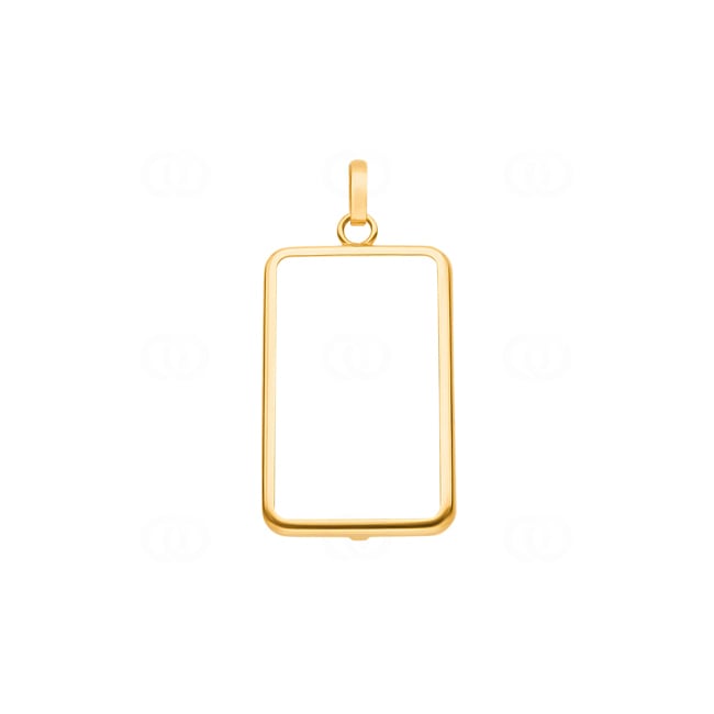 Entourage pour lingot 5 Gramm, or jaune 750/18 ct Entourage pour lingot 5 Gramm, or jaune 750/18 ct - 1157.06049/0502