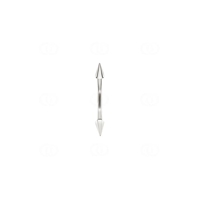 Piercing de nombril or gris 750/18 ct - 769051W
