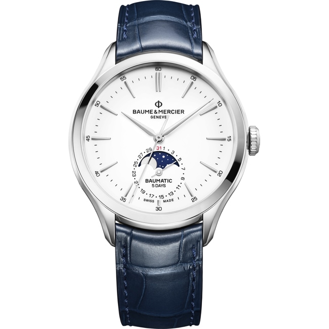 Baume et Mercier Clifton Baumatic 10549 Automatique Phases de Lune - M0A10549