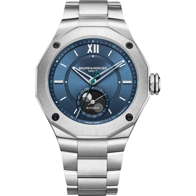 Baume et Mercier Riviera 10682 Baumatic Phases de Lune Ø 43mm - M0A10682