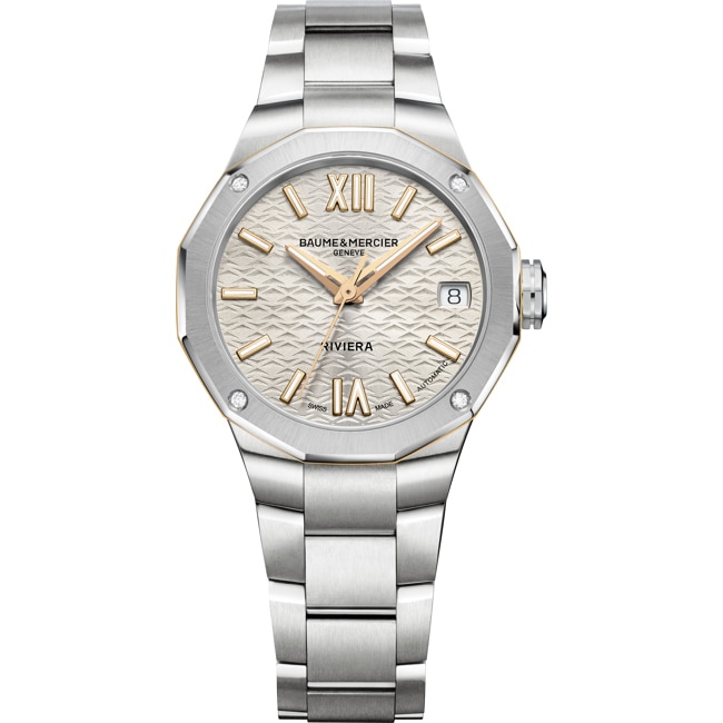 Baume et Mercier Riviera 10730 Automatique Diamonds Ø 33mm - M0A10730