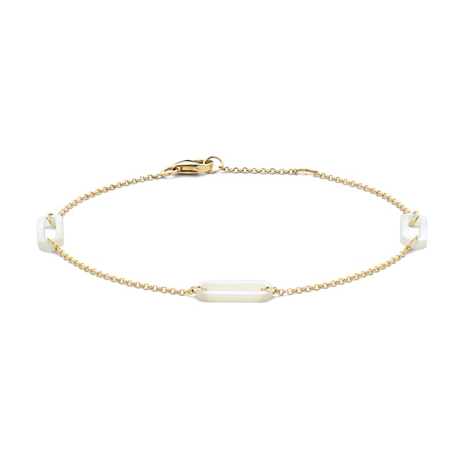 Blush Armband 14k Gelbgold mit Perlmutt - 2267YMP