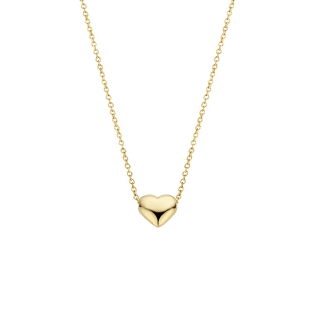 Blush Collier 14k Gelbgold mit Herzanhänger - 3062YGO