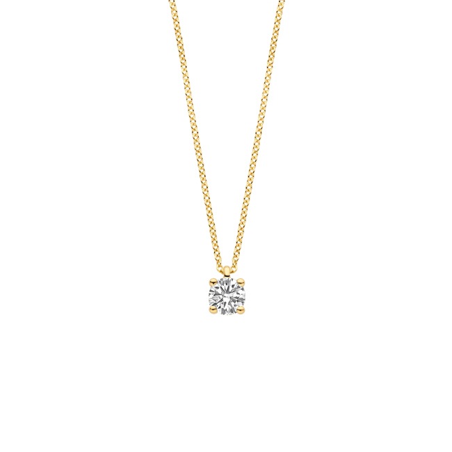 Blush Collier 14k Gelbgold mit Labordiamant - 3200YLG