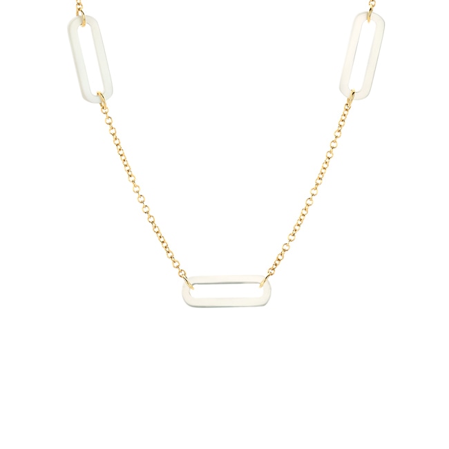 Blush Collier 14k Gelbgold mit Perlmutt - 3204YMP