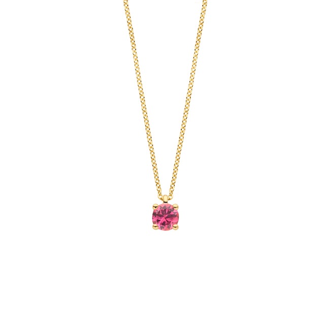 Blush Collier 14k Gelbgold mit rosa Turmalin - 3200YPT
