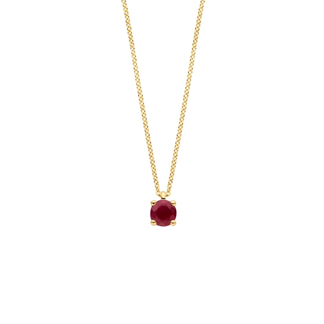 Blush 14ct Gold Ruby Pendant Necklace - 3200YRU