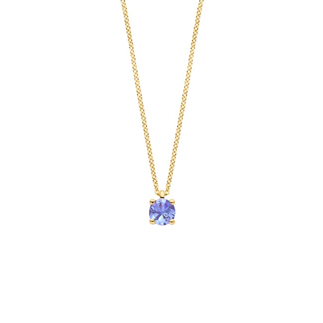 Blush Collier 14k Gelbgold mit Tansanit - 3200YTZ