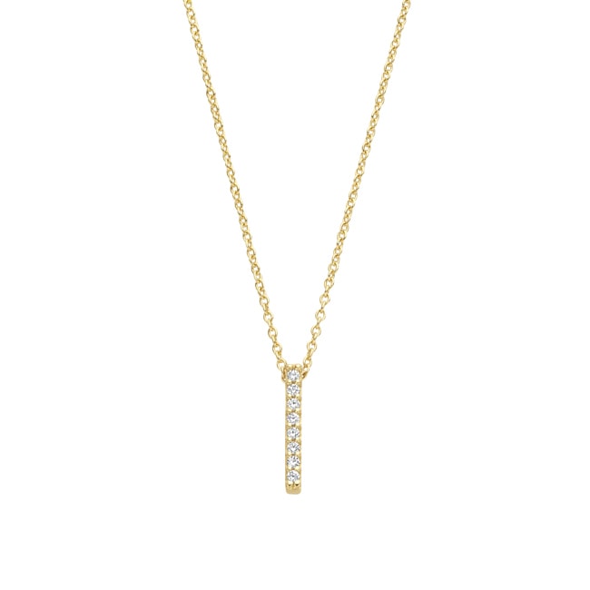 Blush Collier 14k Gelbgold mit Zirkonia - 3133YZI