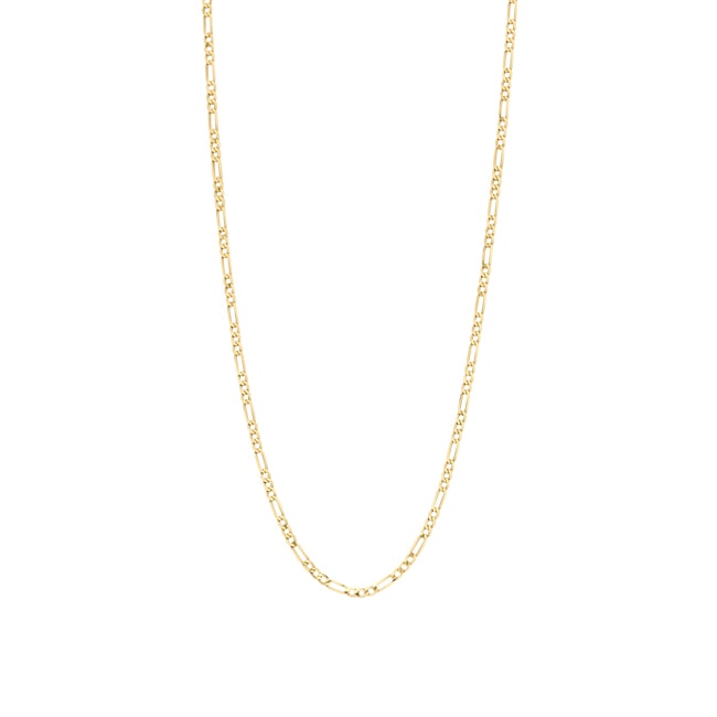 Blush 14ct Gold Figaro Chain Necklace - 3192YGO