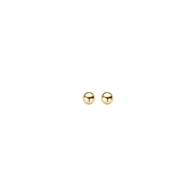 Blush 14ct Gold Ball Stud Earrings 3mm - 7120YGO