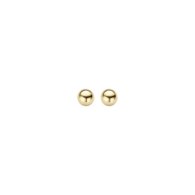 Blush Puces d’oreilles rondes 4 mm en or jaune 14 carats - 7121YGO