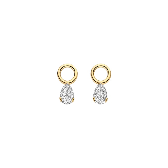 Blush 14ct Gold 0.50ct Lab Diamond Pear Shape Earring Charms - LG9004Y