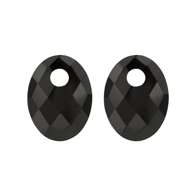 Blush Charms d’oreilles onyx 20 mm en pierre naturelle - 810BONO
