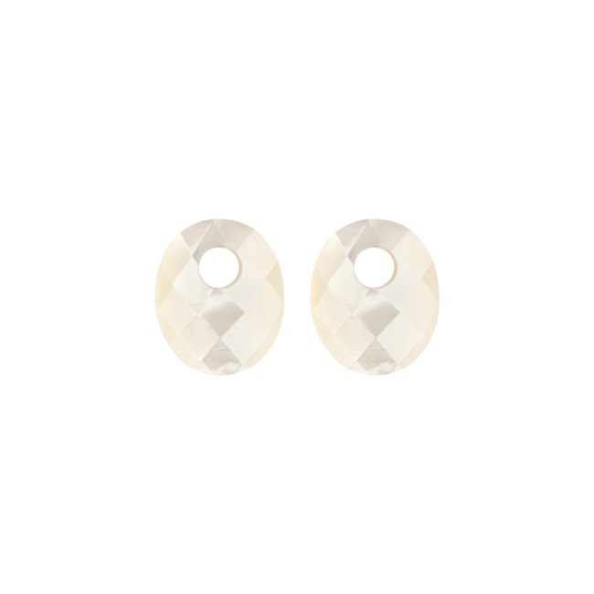 Blush Charms d’oreilles nacre 12 mm en pierre naturelle - 800MOPM