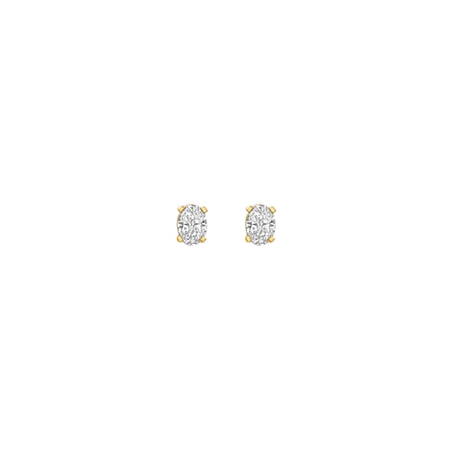 Blush Ohrstecker 14k Gelbgold mit ovalen Labordiamanten 0.30ct - LG7026Y
