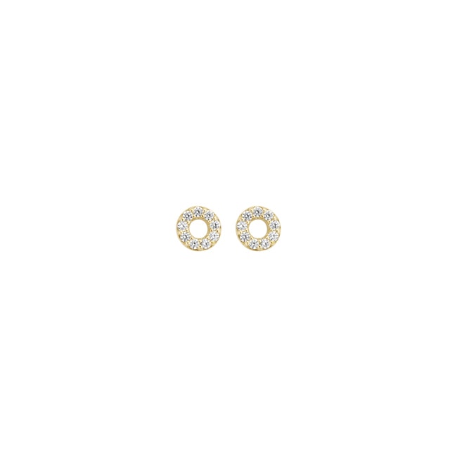 Blush Ohrstecker 14k Gelbgold mit Zirkonia - 7193YZI