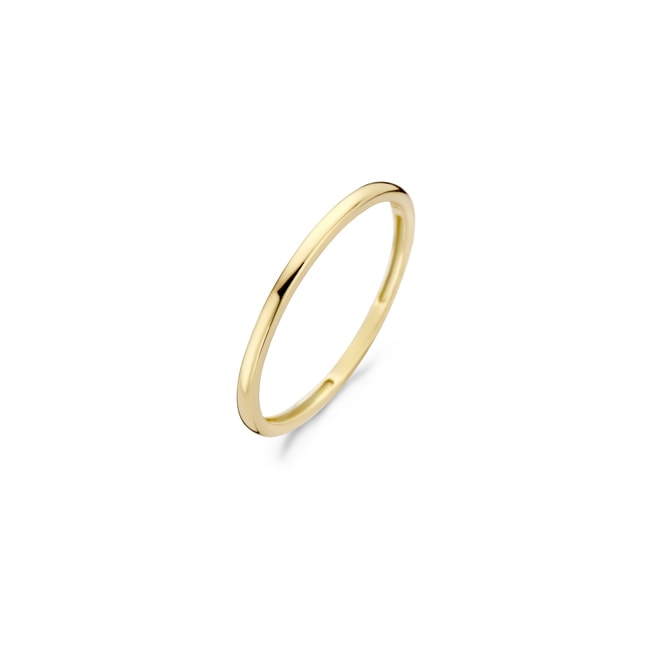 Blush 14ct Gold Slim Band Ring 1.3mm - 1197YGO