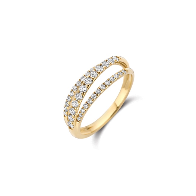Blush Ring 14k Gelbgold mit Labordiamanten 0.55ct - LG1057Y